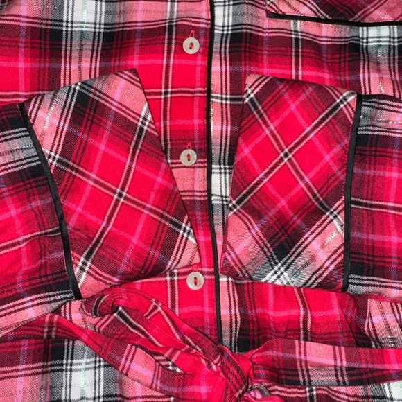 Victorias Secret Holiday Romper Pajamas NWT Medium - Picture 4 of 6